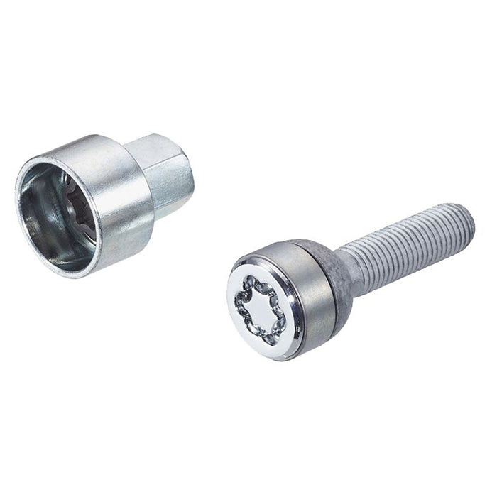 Låsebolt M15x1,25 66mm krom til Mercedes GLE/GLS/EQS - McGard