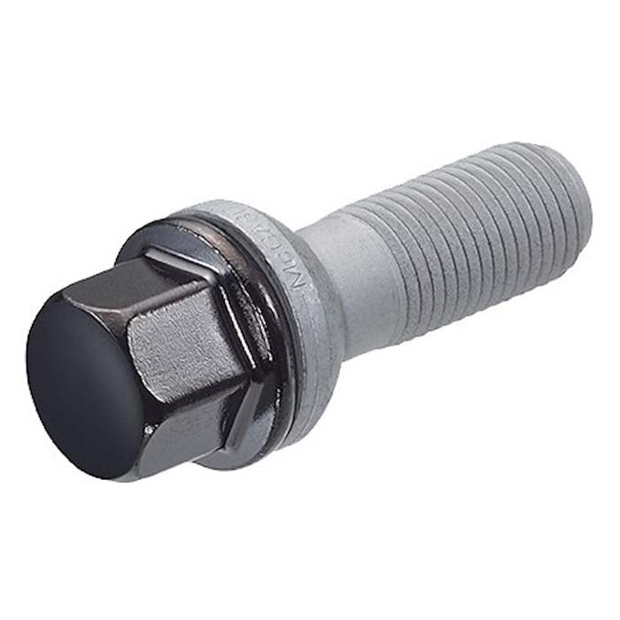 Låsbare hjulbolte M14 x1,5 sort installationssæt 4 stk - McGard