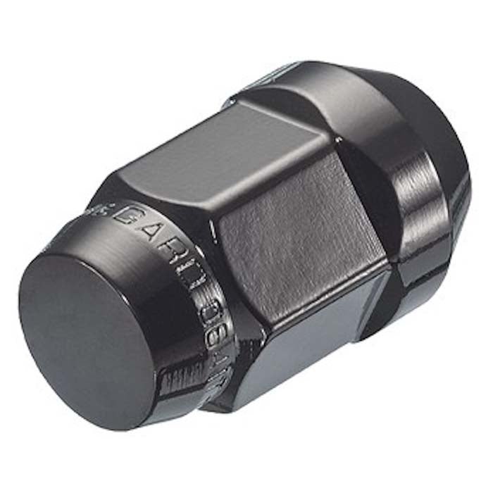 Låsemøtrikker M12 x1,5 sort 36,8 mm til hjul 4 stk inkl nøgle - McGard