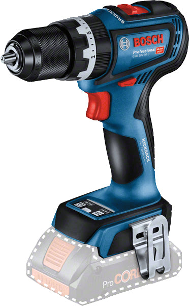 Bosch GSB 18V-90 C Professional Borehammerbor/skruemaskine Uden batteri Intet batteri Nøgleløs borepatron