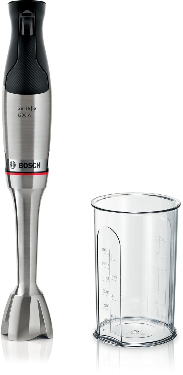 Bosch Serie | 6 ErgoMaster MSM6M810 Stavblender 1.2kW Rustfrit stål