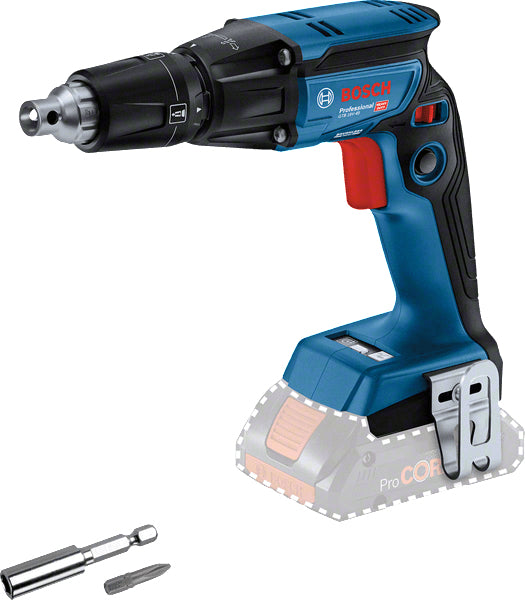 Bosch GTB 18V-45 Professional Skruetrækker til gipsvæg Uden batteri Batteri og lader ikke inkluderet 1/4 unbrakosokkel