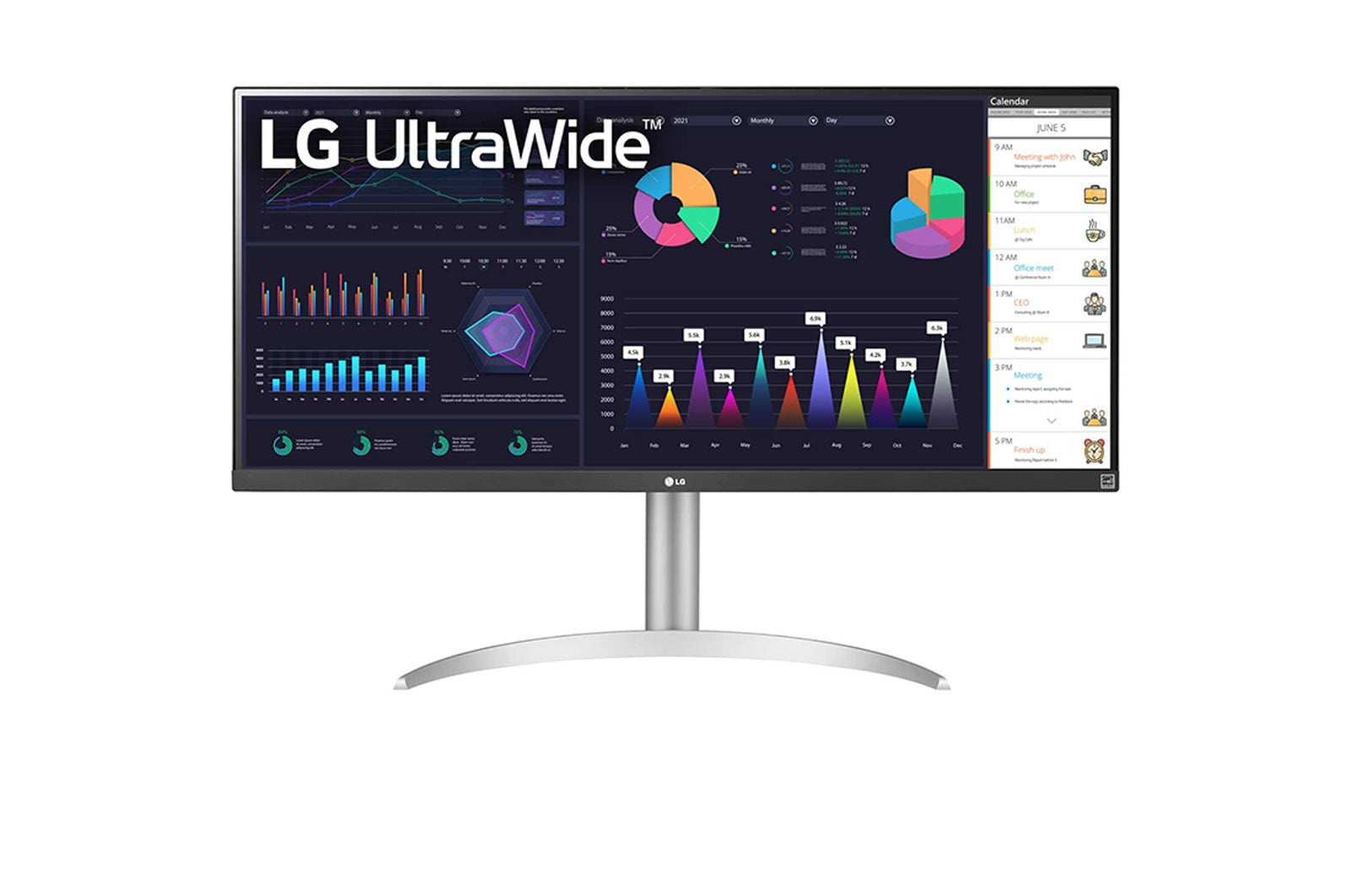 LG 34WQ650-W 34 IPS 2560 x 1080 (UltraWide) HDMI DisplayPort USB-C 100Hz