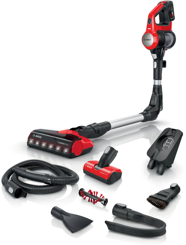 Bosch Unlimited 7 BCS711PET ProAnimal Støvsuger Pind/håndholdt 0.3liter Rød