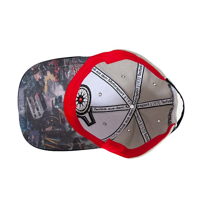 Jubilæumscap 50 år med 3D-broderi og Alcantara-visir - BBS