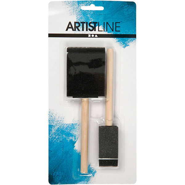 Skumpensler, L: 15,5-16 cm, B: 25+50 mm, 2 stk./ 1 pk.