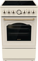 Gorenje Classico GECS5B70CLI Komfur Fritstående Keramisk kogeplade Elfenben