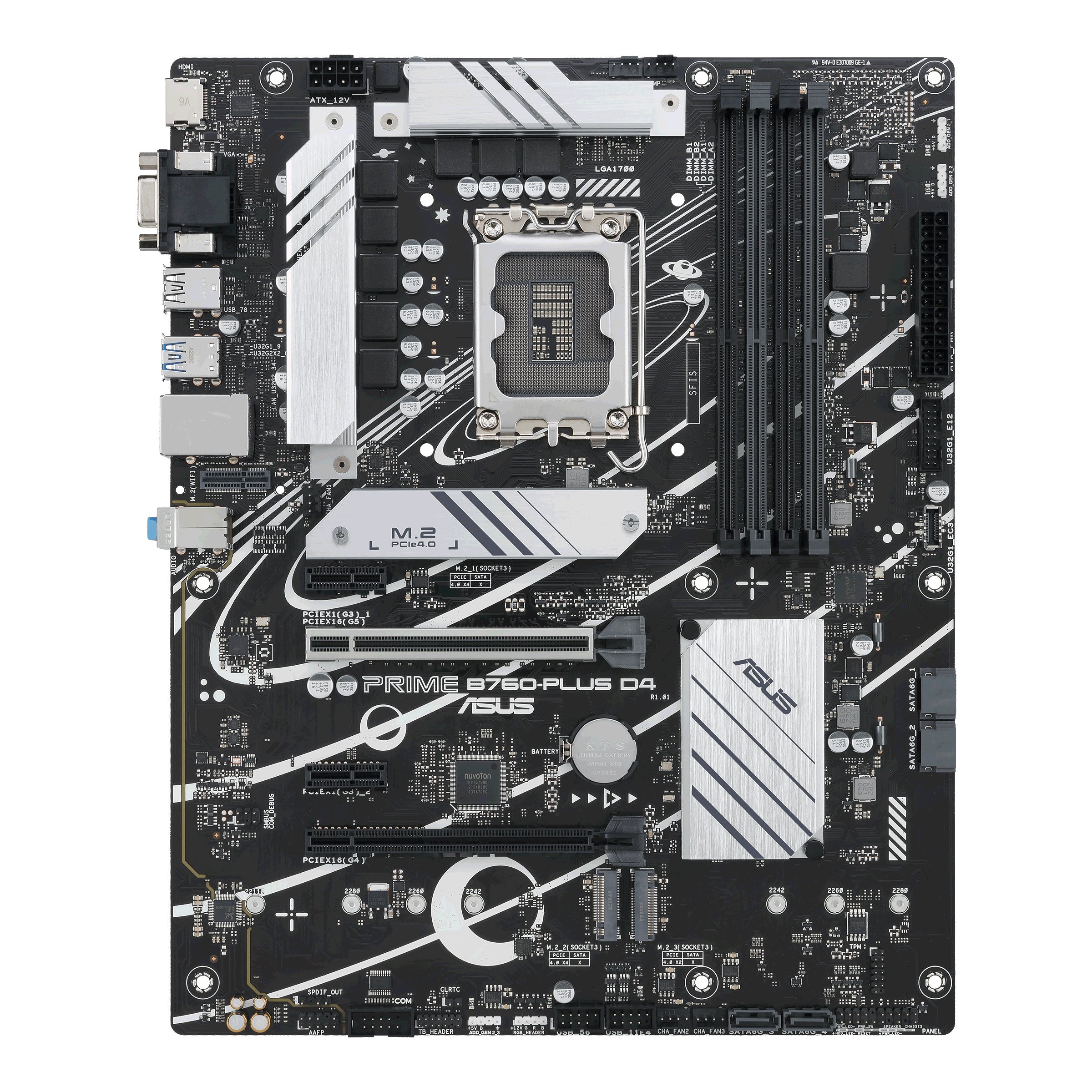 ASUS PRIME B760-PLUS D4 ATX LGA1700 sokkel Intel B760