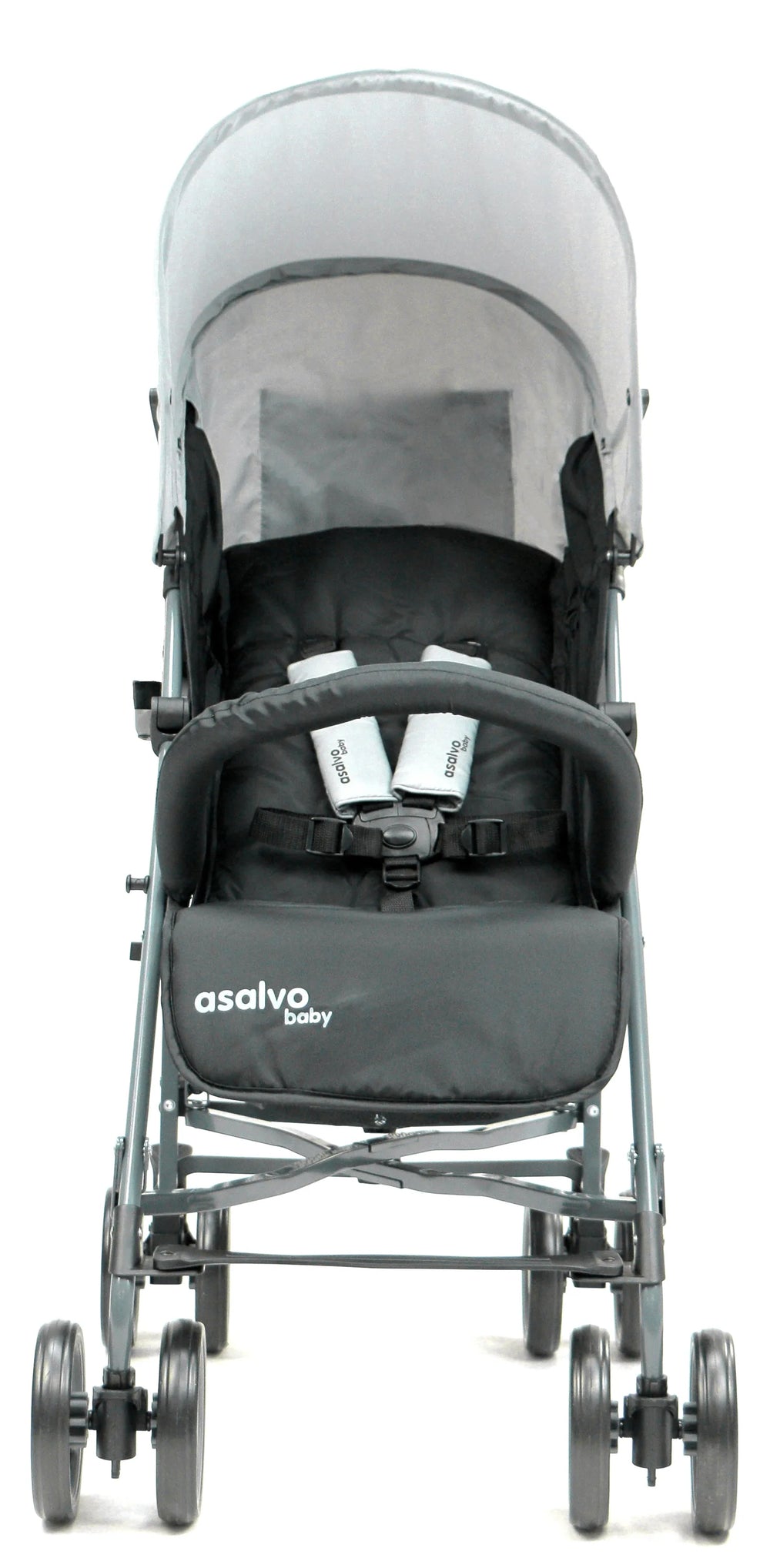 Klapvogn Trotter Plus Justerbar – Antracit – Asalvo