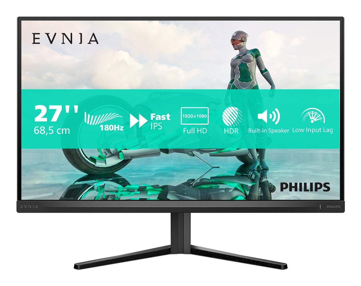 Philips Evnia 27M2N3200S/00 27 1920 x 1080 (Full HD) HDMi DisplayPort 165 Hz