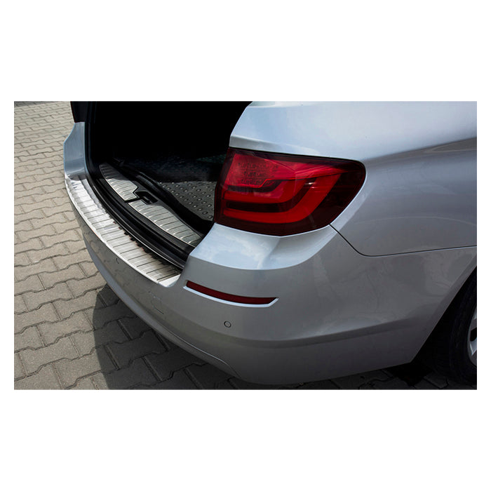 Læssekantbeskytter BMW 5 Series F11 Touring 2010-2017 i poleret rustfrit stål - Avisa