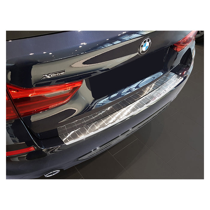 Læssekantbeskytter til BMW 5 G31 Touring 2017-2020 i poleret rustfrit stål - avisa