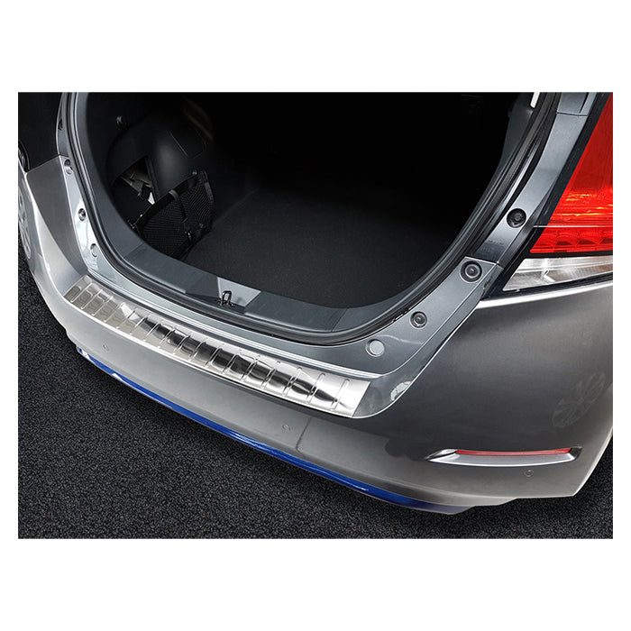 Læssekantbeskytter Nissan Leaf II 2017- i poleret rustfrit stål - Avisa