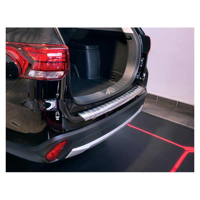 Læssekantbeskytter til Mitsubishi Outlander M.Sensor III 2015- (poleret rustfrit stål) Avisa