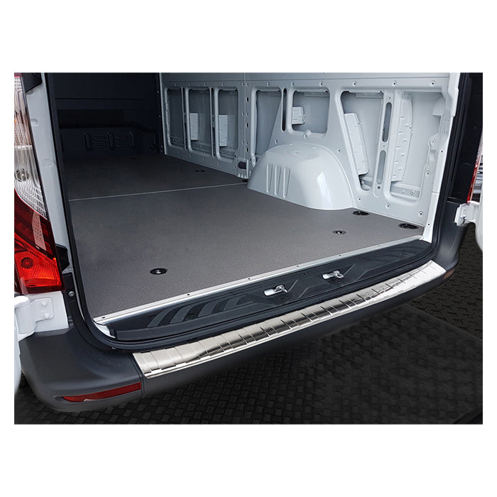 Læssekantbeskytter Mercedes Sprinter III 2018- i poleret rustfrit stål - Avisa