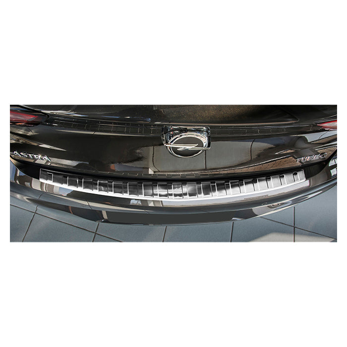 Læssekantbeskytter Opel Astra K Hatchback 2015-2021 i poleret stål - Avisa