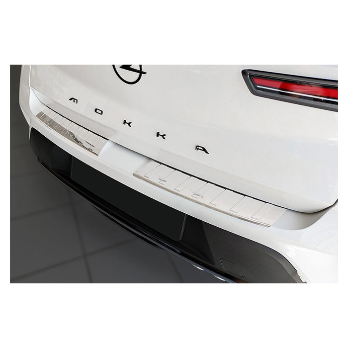 Læssekantbeskytter Opel Mokka II (2020-) i poleret rustfrit stål - Avisa