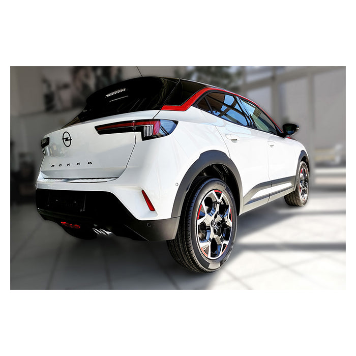 Læssekantbeskytter Opel Mokka II (2020-) i poleret rustfrit stål - Avisa