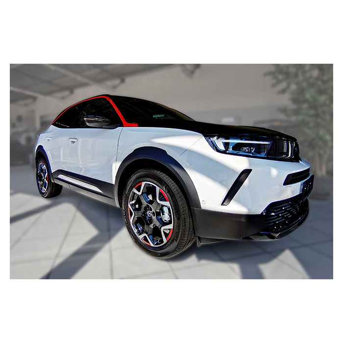 Læssekantbeskytter Opel Mokka II (2020-) i poleret rustfrit stål - Avisa