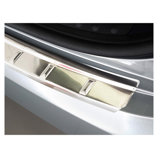 Læssekantbeskytter Kia Ceed SW 2018- - poleret rustfrit stål, skræddersyet pasform, Avisa