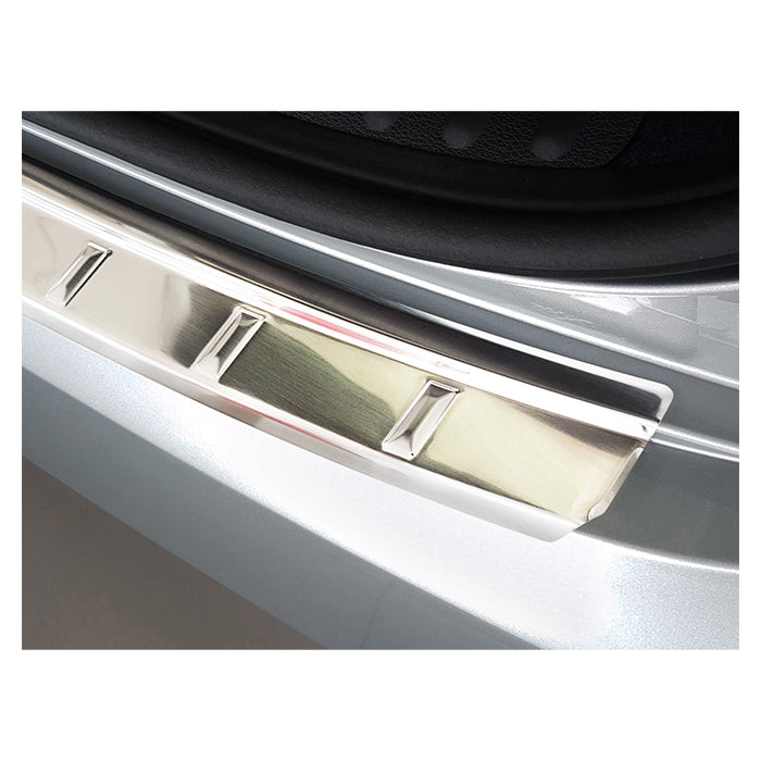 Læssekantbeskytter Kia Ceed SW 2018- - poleret rustfrit stål, skræddersyet pasform, Avisa