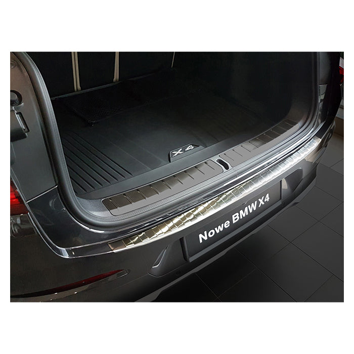 Læssekantbeskytter BMW X4 G02 (2018-) i poleret rustfrit stål - Avisa