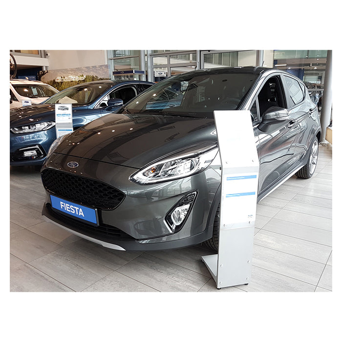 Læssekantbeskytter Ford Fiesta MK8 3D/5D 2017- - Rustfrit stål - Avisa
