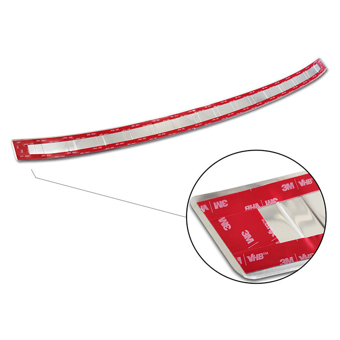 Læssekantbeskytter Audi Q3 2019- - poleret rustfrit stål, nem montering - avisa