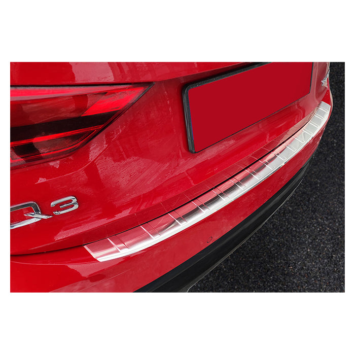 Læssekantbeskytter Audi Q3 2019- - poleret rustfrit stål, nem montering - avisa