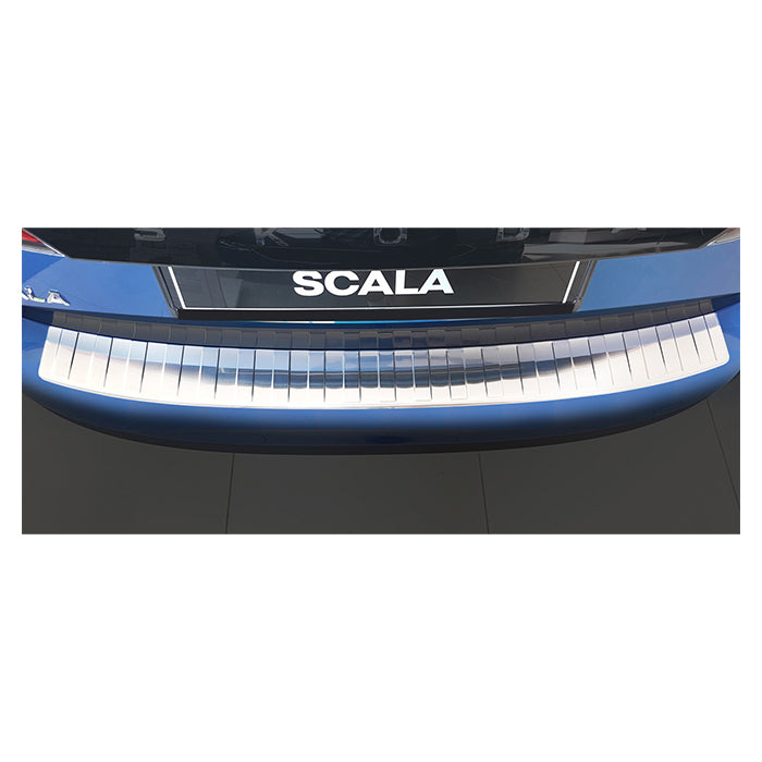 Læssekantbeskytter Skoda Scala 2019 i poleret rustfrit stål - Avisa