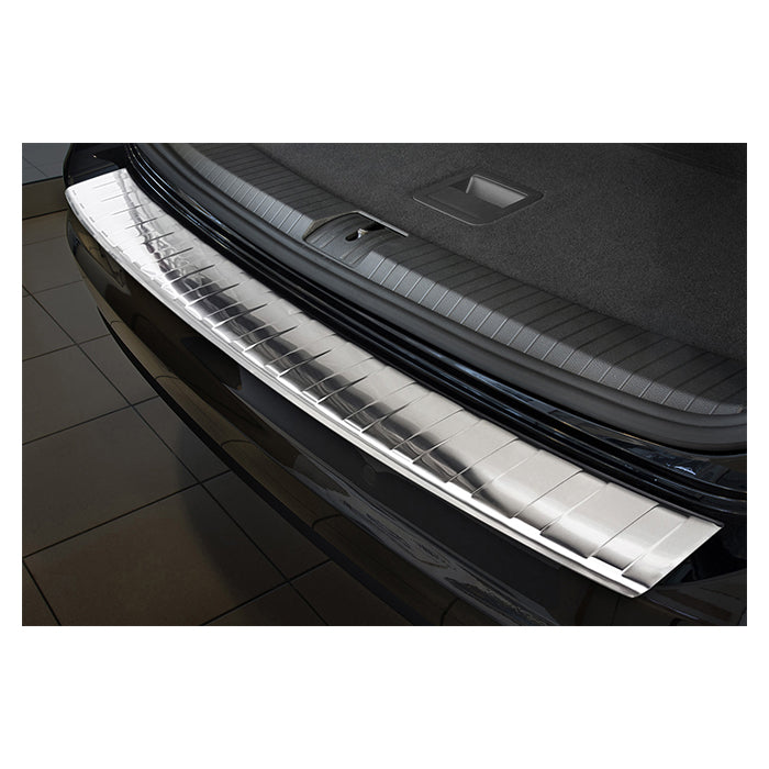 Læssekantbeskytter til Volkswagen Touran III 2015- - poleret rustfrit stål, skræddersyet pasform - avisa