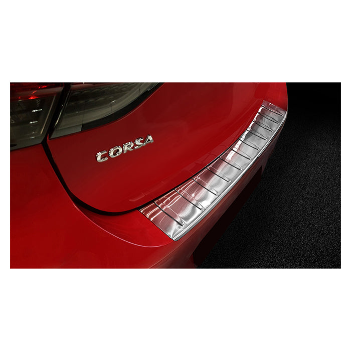 Læssekantbeskytter Opel Corsa F Hatchback 5D 2019-2023 i poleret rustfrit stål - avisa