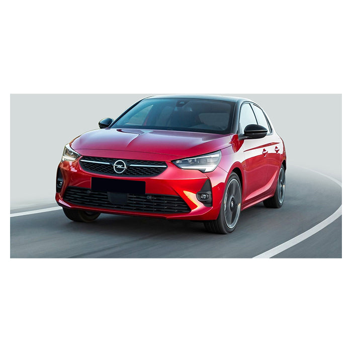 Læssekantbeskytter Opel Corsa F Hatchback 5D 2019-2023 i poleret rustfrit stål - avisa