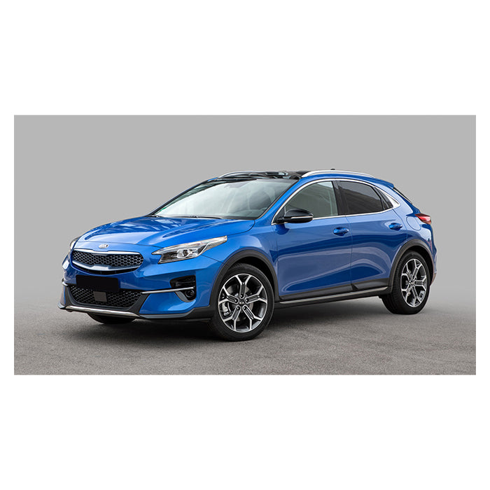 Læssekantbeskytter til Kia Xceed 2019- - poleret rustfrit stål, formstøbt - avisa