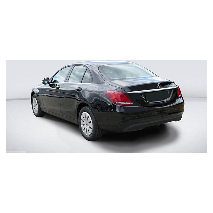 Læssekantbeskytter til Mercedes C-Klasse W205 (2014-2021) i poleret rustfrit stål - Avisa