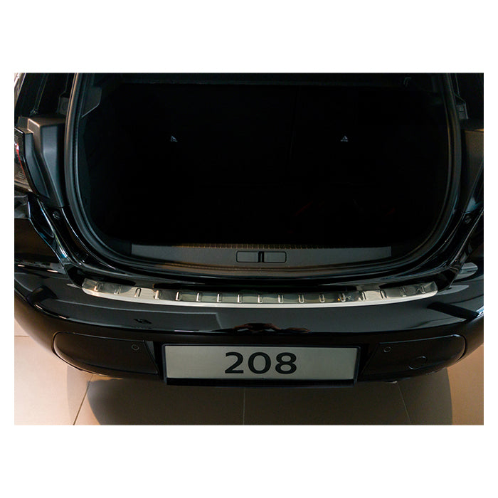 Læssekantbeskytter Peugeot 208 Hatchback 5D 2019- i poleret rustfrit stål - Avisa