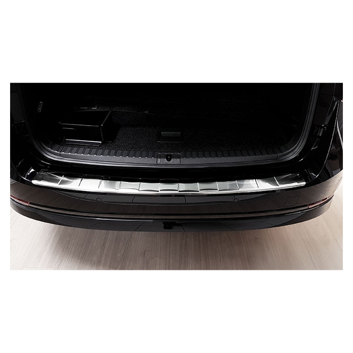 Læssekantbeskytter Skoda Octavia Combi 2019 i poleret rustfrit stål - perfekt pasform, nem montering, Avisa