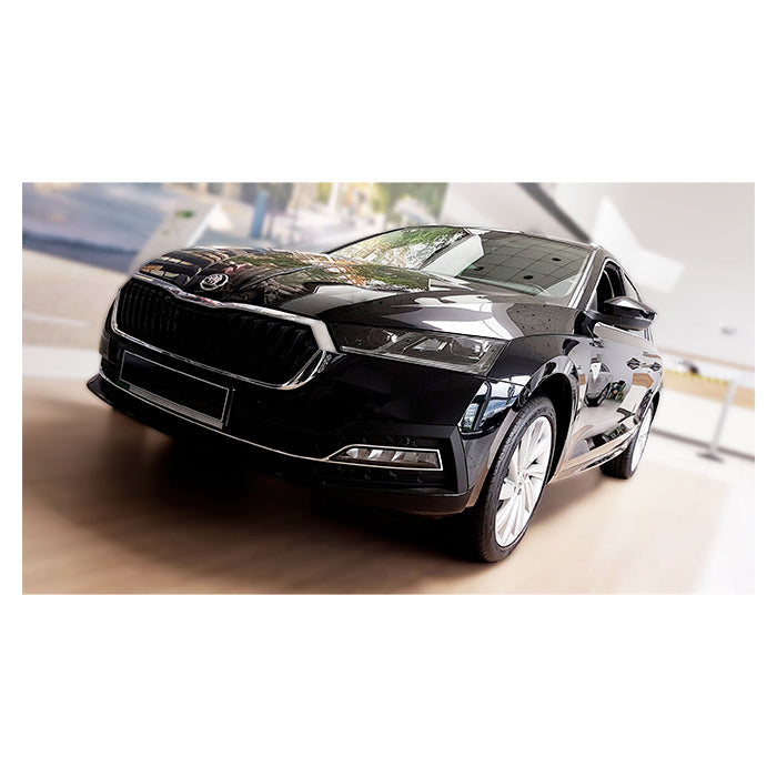 Læssekantbeskytter Skoda Octavia Combi 2019 i poleret rustfrit stål - perfekt pasform, nem montering, Avisa