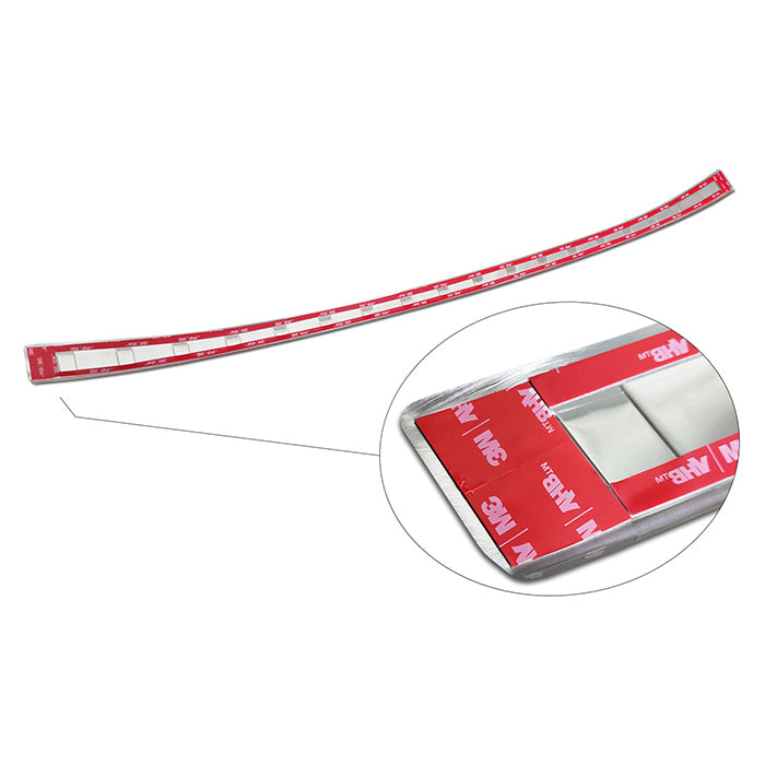 Læssekantbeskytter Nissan Qashqai III 2021- i poleret rustfrit stål - Avisa