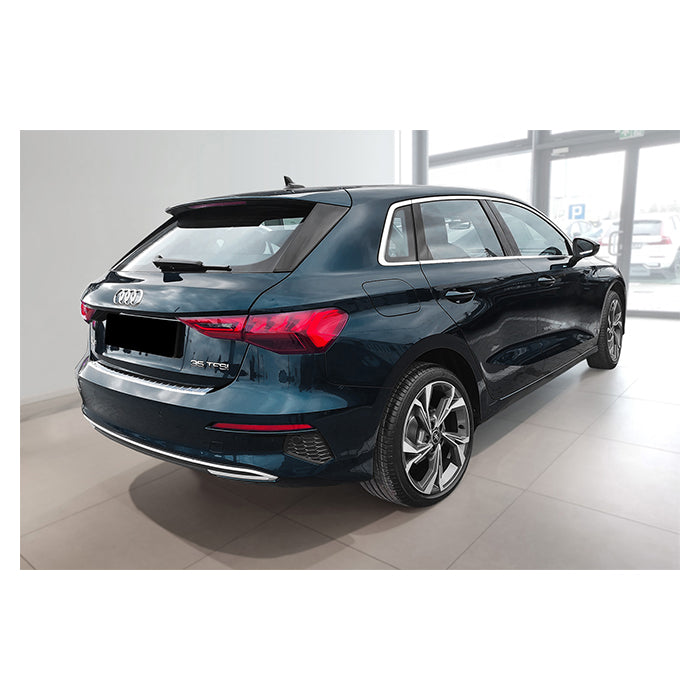 Læssekantbeskytter Audi A3 8Y Sportback 5D (2020-) i poleret rustfrit stål - avisa