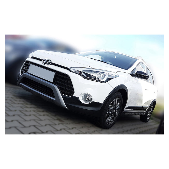 Læssekantbeskytter Hyundai i20 III (2018-2020) i poleret rustfrit stål - Avisa