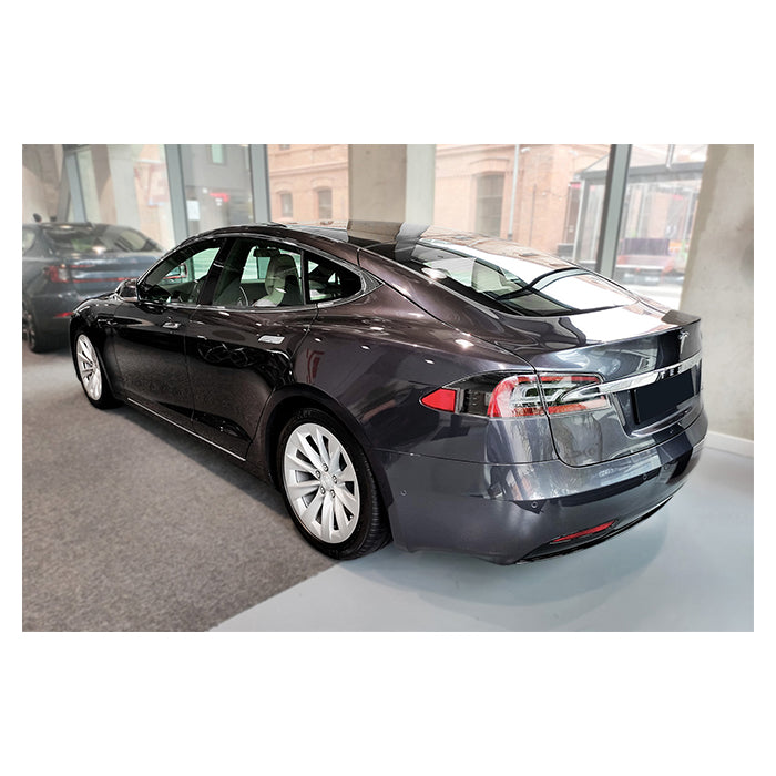 Læssekantbeskytter til Tesla Model S Liftback 2012+ i rustfrit stål - Avisa