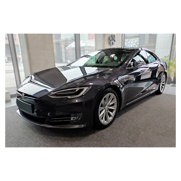 Læssekantbeskytter til Tesla Model S Liftback 2012+ i rustfrit stål - Avisa