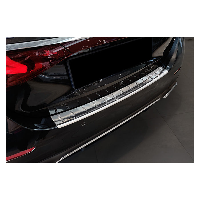 Læssekantbeskytter til Mercedes E-Klasse W214 Sedan (2023-) i poleret rustfrit stål - avisa
