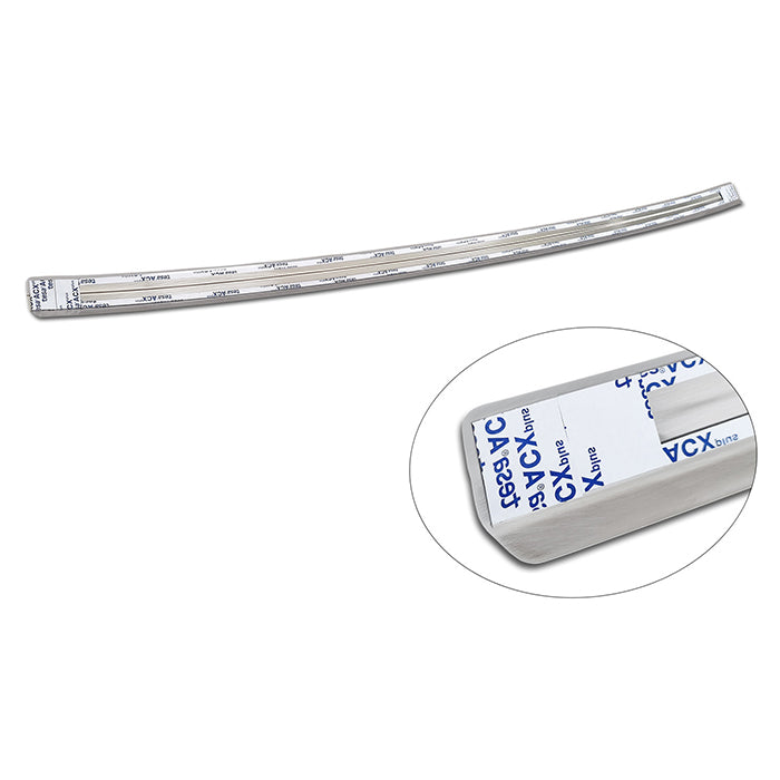 Læssekantbeskytter til Hyundai Kona II 2023 i poleret rustfrit stål - Avisa