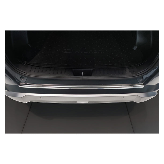 Læssekantbeskytter til Hyundai Kona II 2023 i poleret rustfrit stål - Avisa