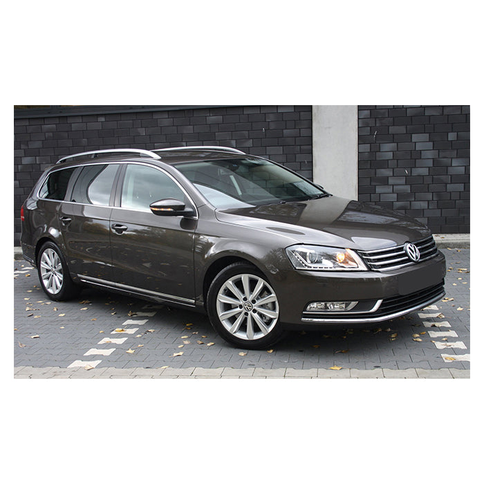 Læssekantbeskytter til VW Passat B7 Variant 2010-2014 i poleret rustfrit stål - avisa