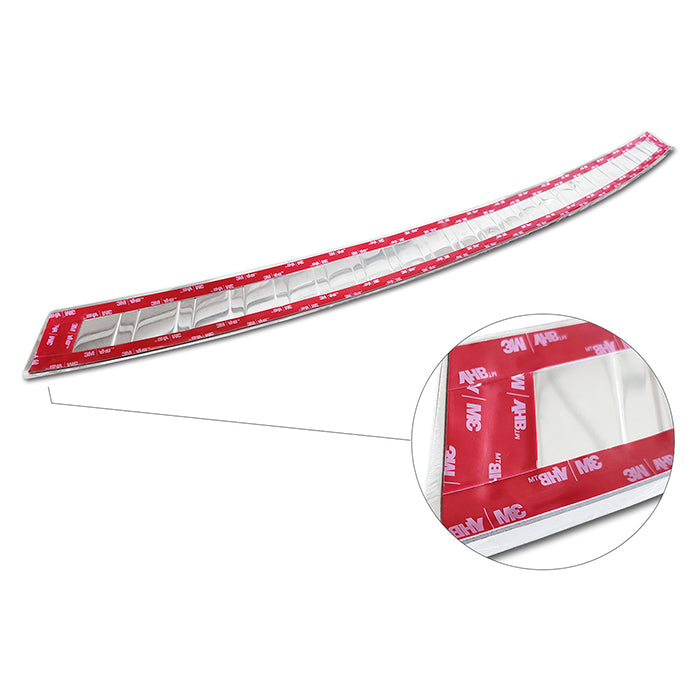 Læssekantbeskytter til BMW IX3 G08 2020- i poleret rustfrit stål - avisa