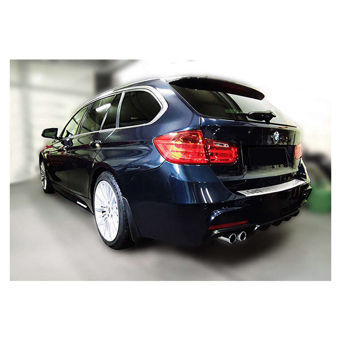 Læssekantbeskytter til BMW 3 F31 Touring 2012-2018 i poleret rustfrit stål - Avisa