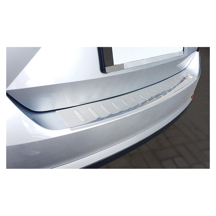 Læssekantbeskytter Skoda Rapid 2012 i poleret rustfrit stål - avisa